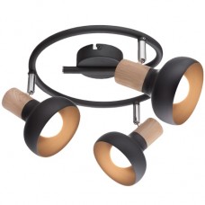 Φωτιστικό Σποτ 3xE14 230V Μαύρο 955ADDY3/BL